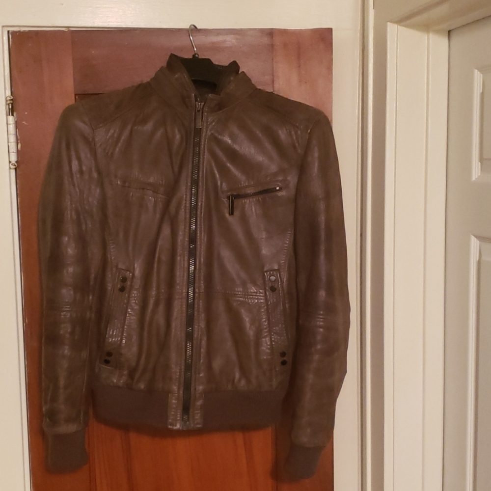 Boss orange Leather Jacket